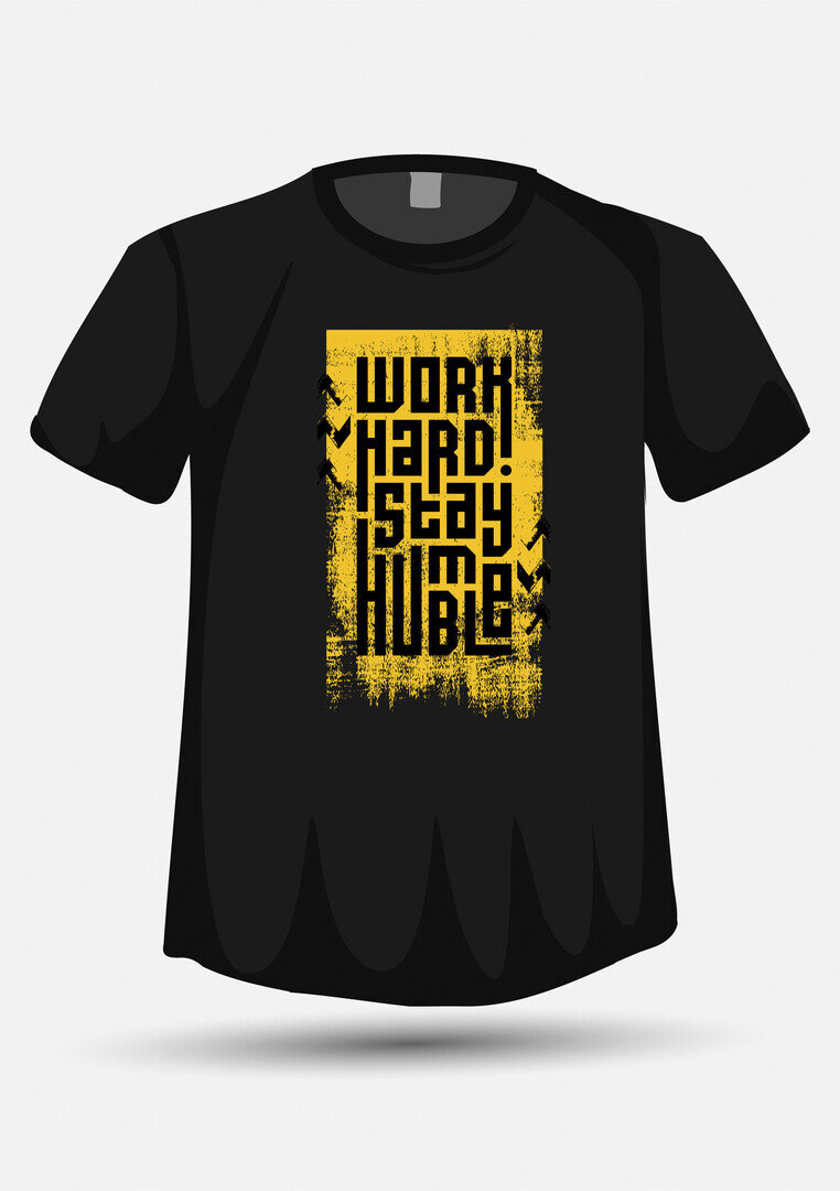t-shirt nera personalizzata